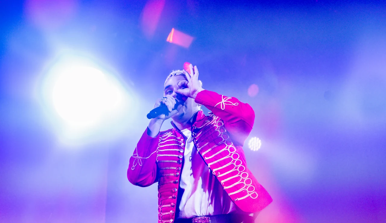 Barry B durante su concierto en La Riviera