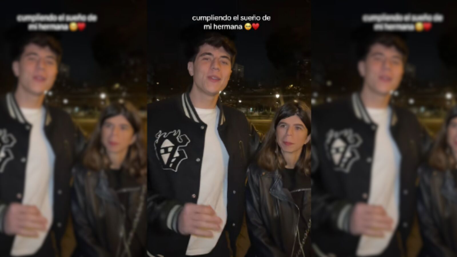 Un tiktoker le da a su hermana la sorpresa de su vida gracias Rojuu: ¿Te acuerdas de tu primer concierto?