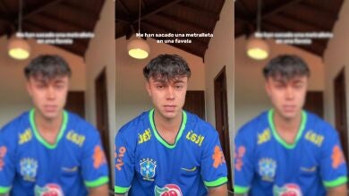 Un tiktoker español cuenta su aterradora experiencia en una favela: 