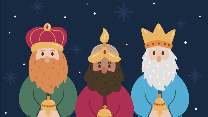Por qué los tres Reyes Magos no salen como tal en la Biblia