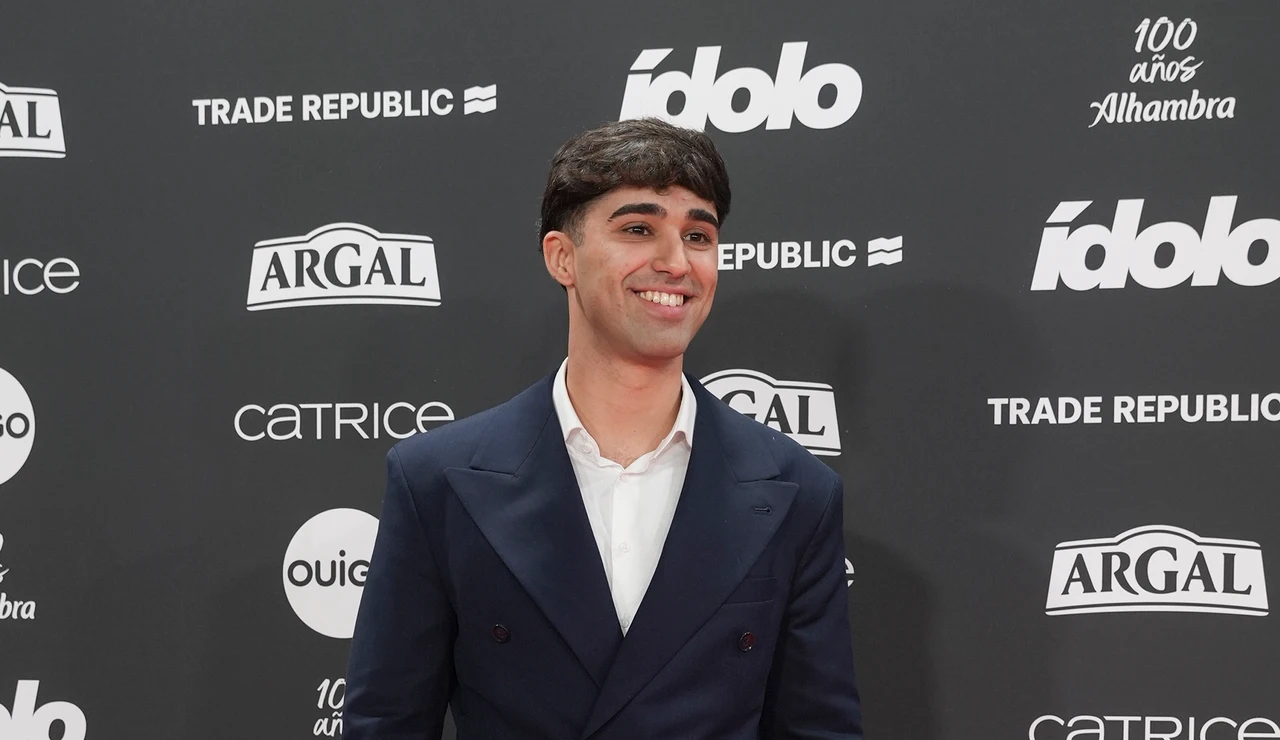Pablo Vera en los Premios Idolo 2025