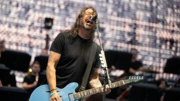 Foo Fighters durante un concierto
