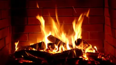 El vídeo de la chimenea. El vídeo de la chimenea.