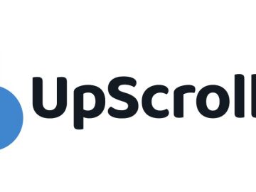 Logo de UpScrolled