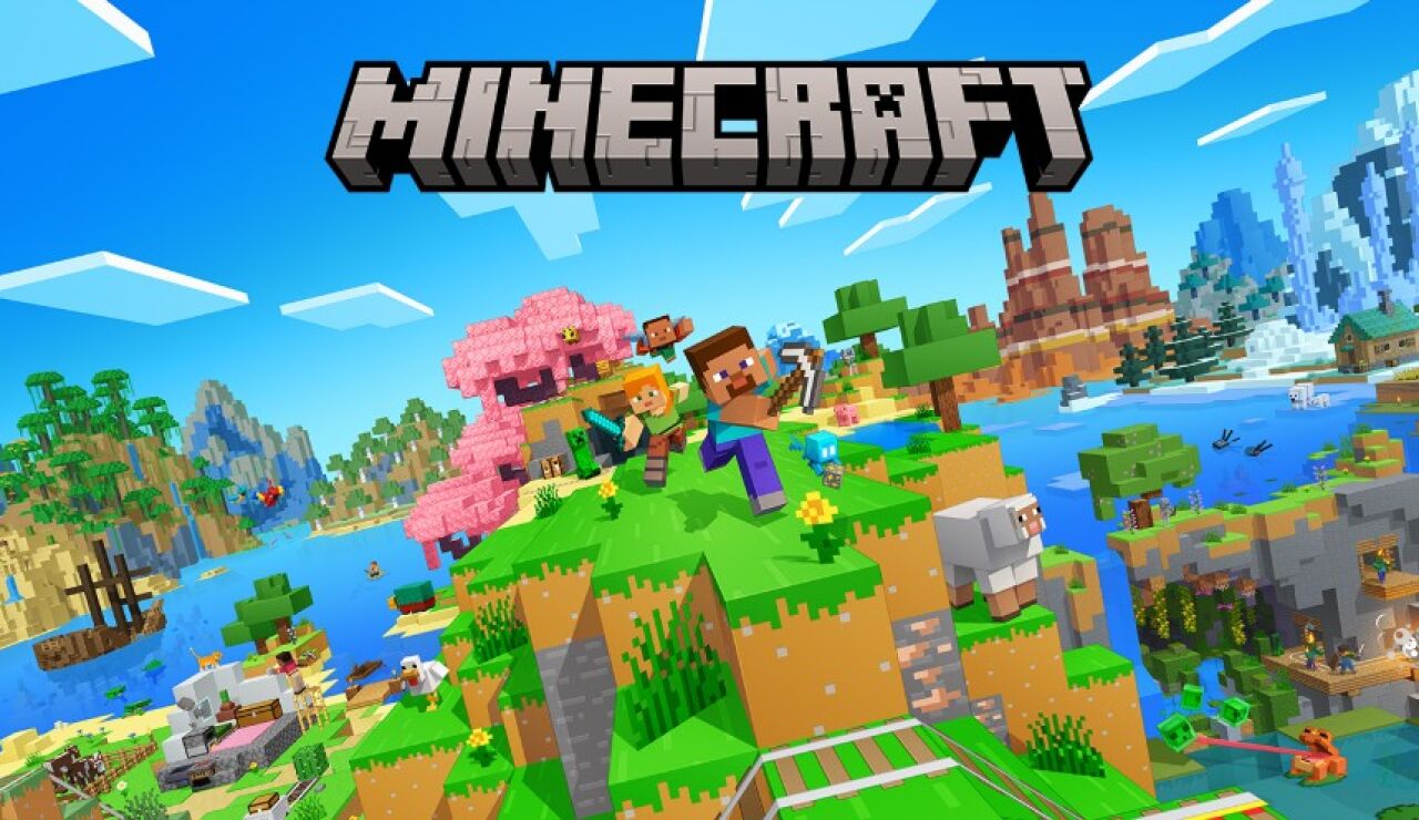 Imagen promocional de Minecraft