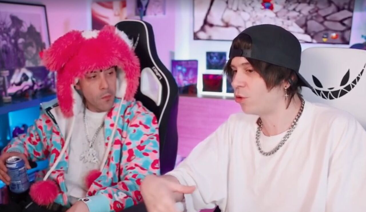 Imagen de Rubius y Kidd Keo en stream