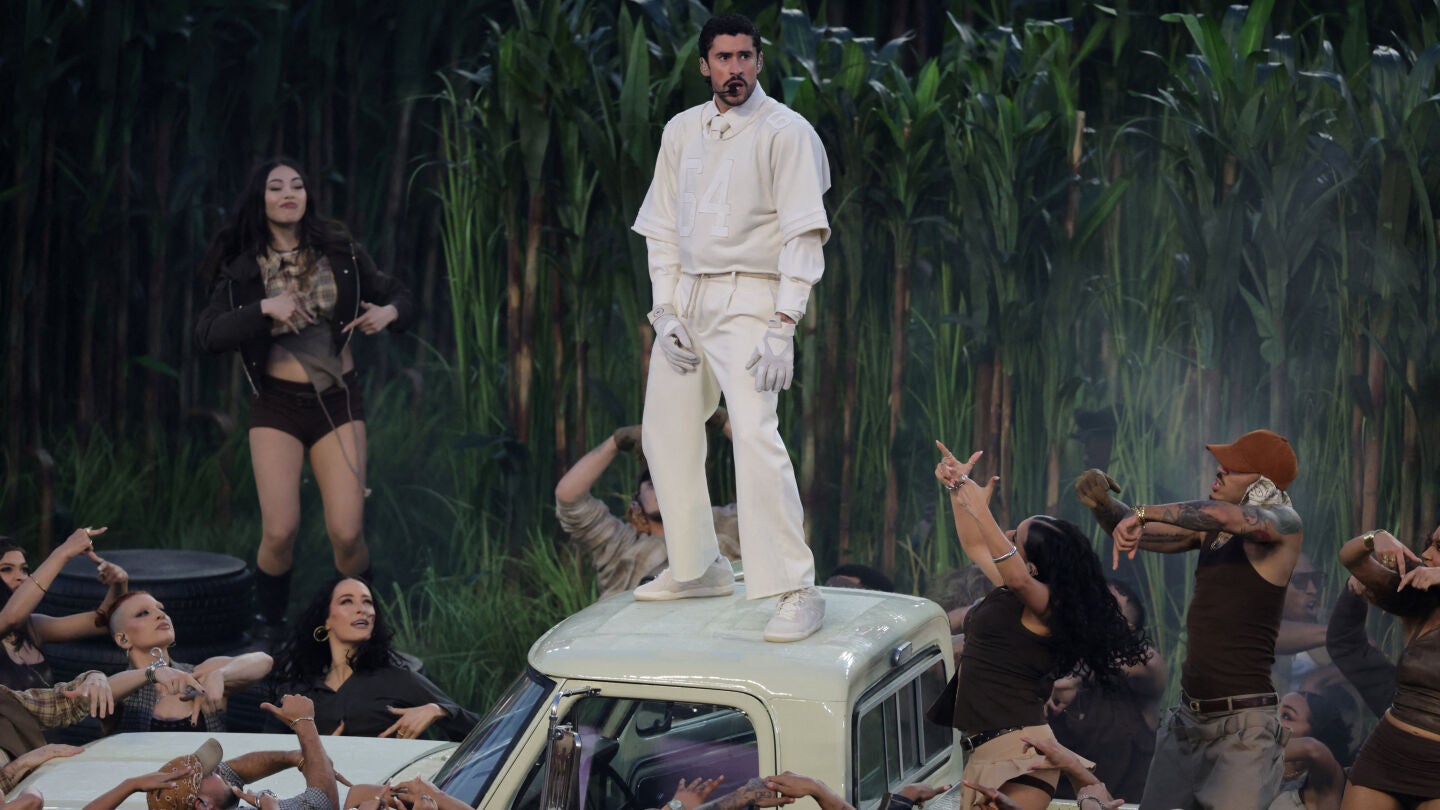 Bad Bunny en la Super Bowl