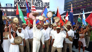 Bad Bunny en la Super Bowl