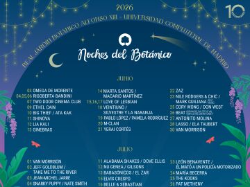 Cartel Noches del Bot&aacute;nico