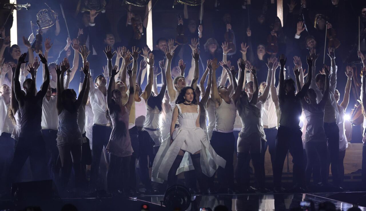 Rosal&iacute;a en los Brit Awards