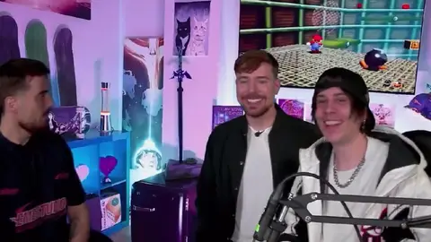 Imagen de MrBeast e Ibai en el stream de Rubius Imagen de MrBeast e Ibai en el stream de Rubius