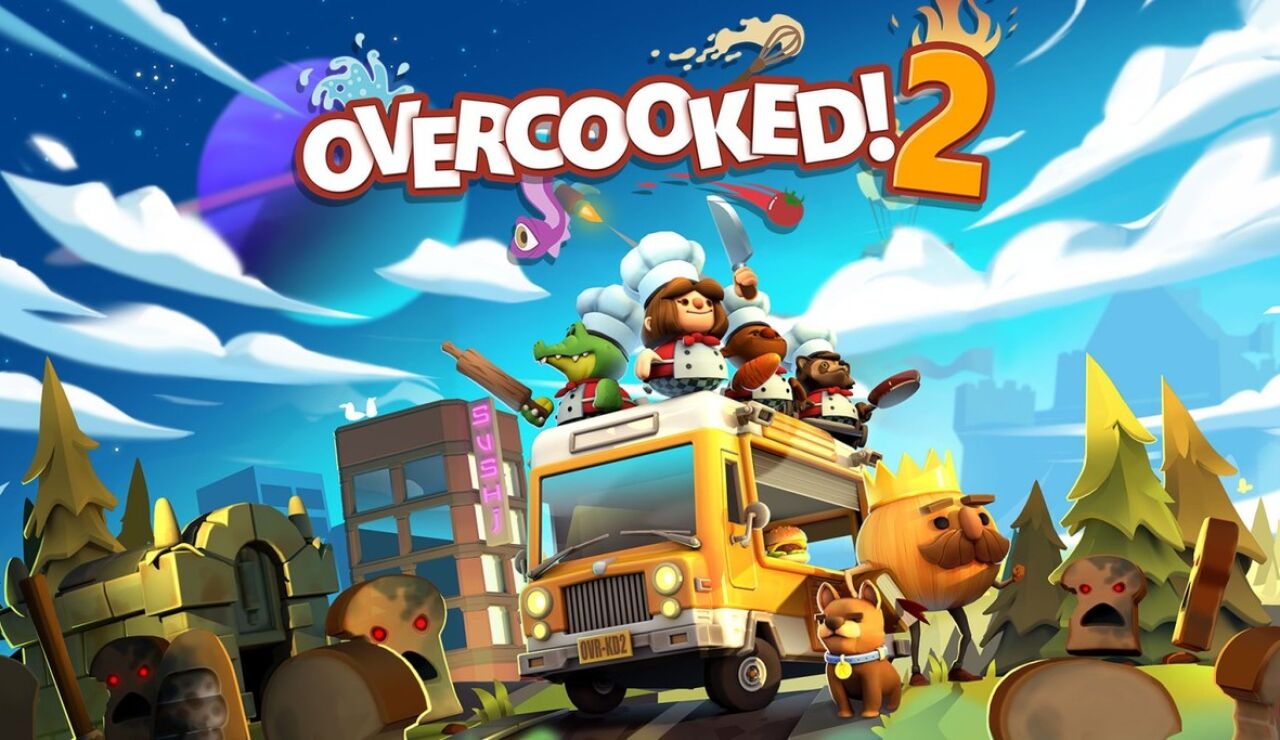 Imagen promocional de Overcooked 2