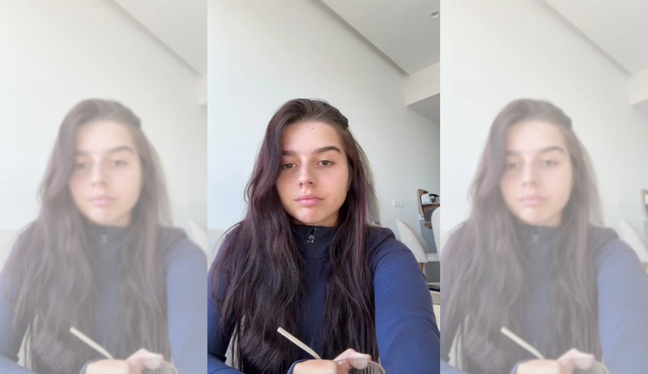 Imagen del vídeo de Lucía Correa