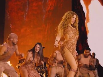  Shakira durante un concierto
