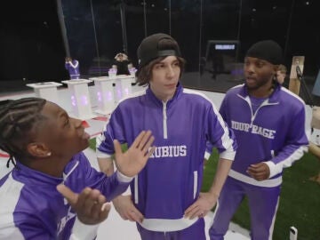 El Rubius y Rakai en el stream de MrBeast