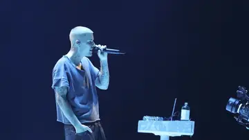 Justin Bieber en Coachella 2026. Justin Bieber en Coachella 2026.