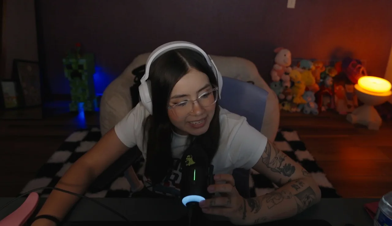 LaParce en uno de sus streams.