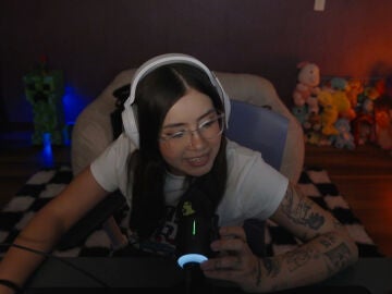 LaParce en uno de sus streams.