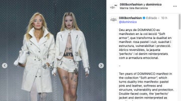 Metrika y Carmen Lomana desfilan juntas para Dominnico.