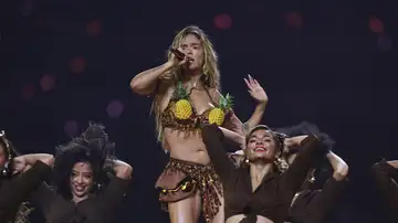 Karol G durante un concierto Karol G durante un concierto