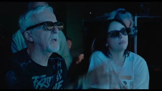 Billie Eilish y James Cameron Billie Eilish y James Cameron