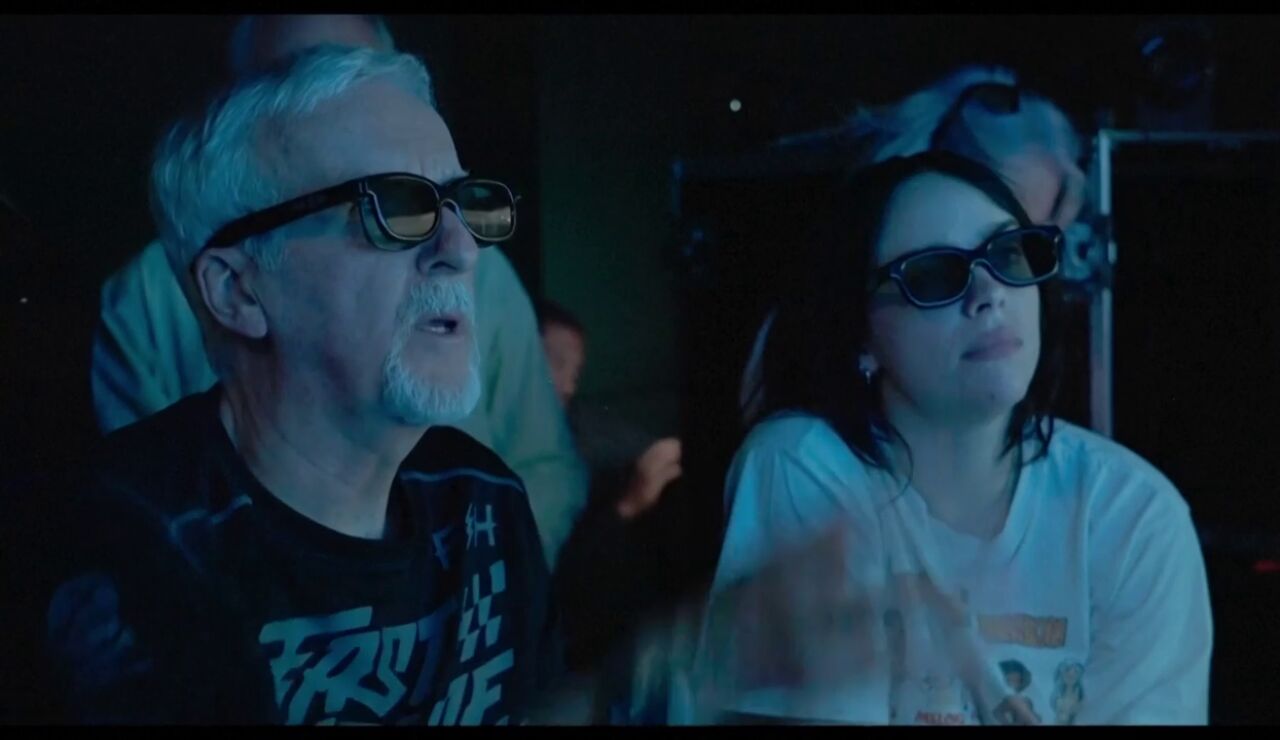 Billie Eilish y James Cameron