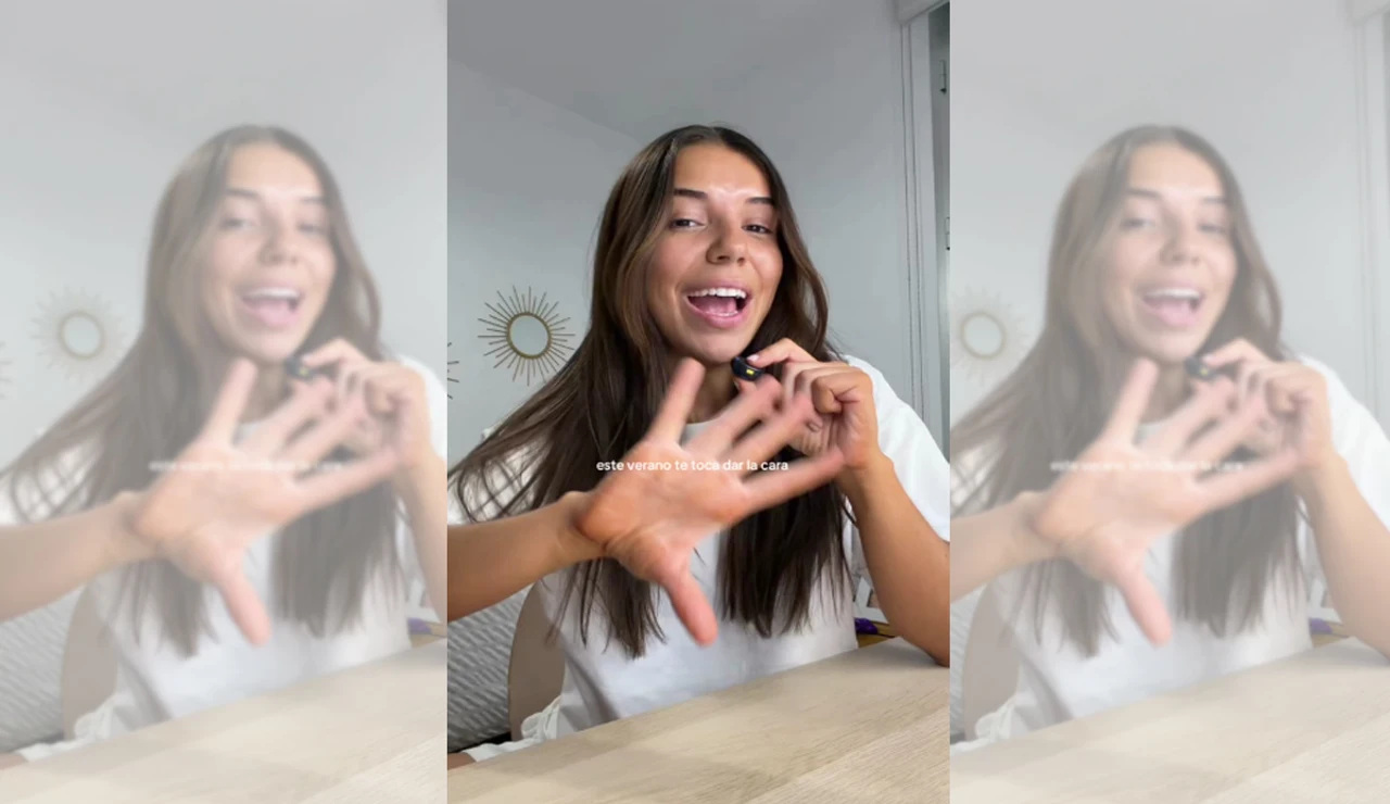 Imagen del vídeo de Elena Gortari