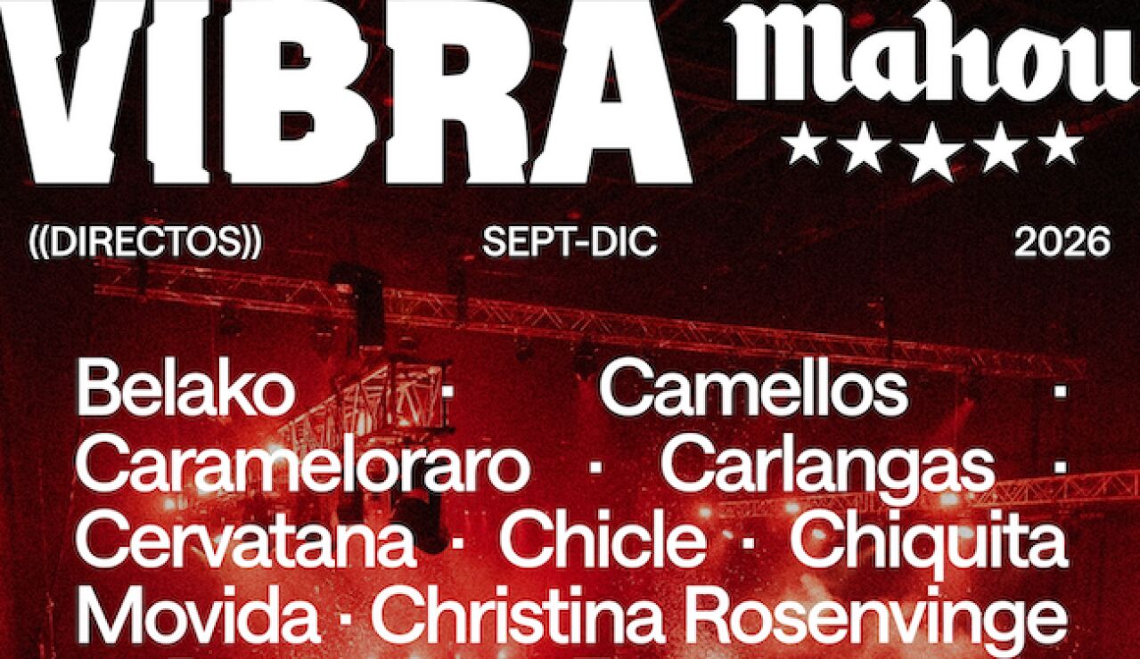 Cartel de Vibra Mahou Directos