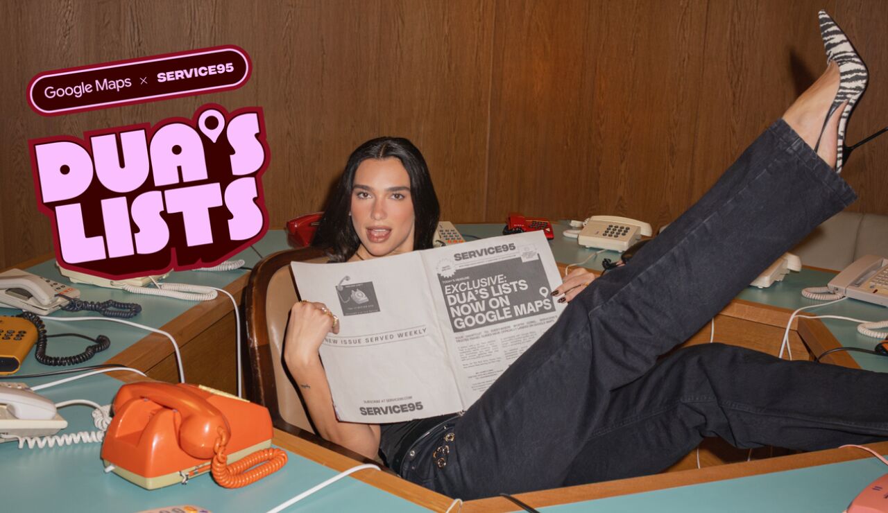 Dua Lipa se junta con Google Maps