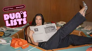 Dua Lipa se junta con Google Maps Dua Lipa se junta con Google Maps