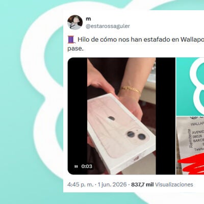 Imagen del tuit viral