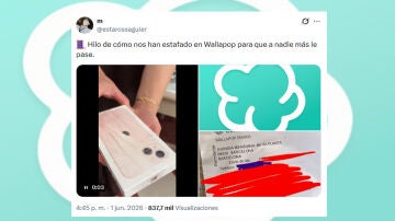 Imagen del tuit viral