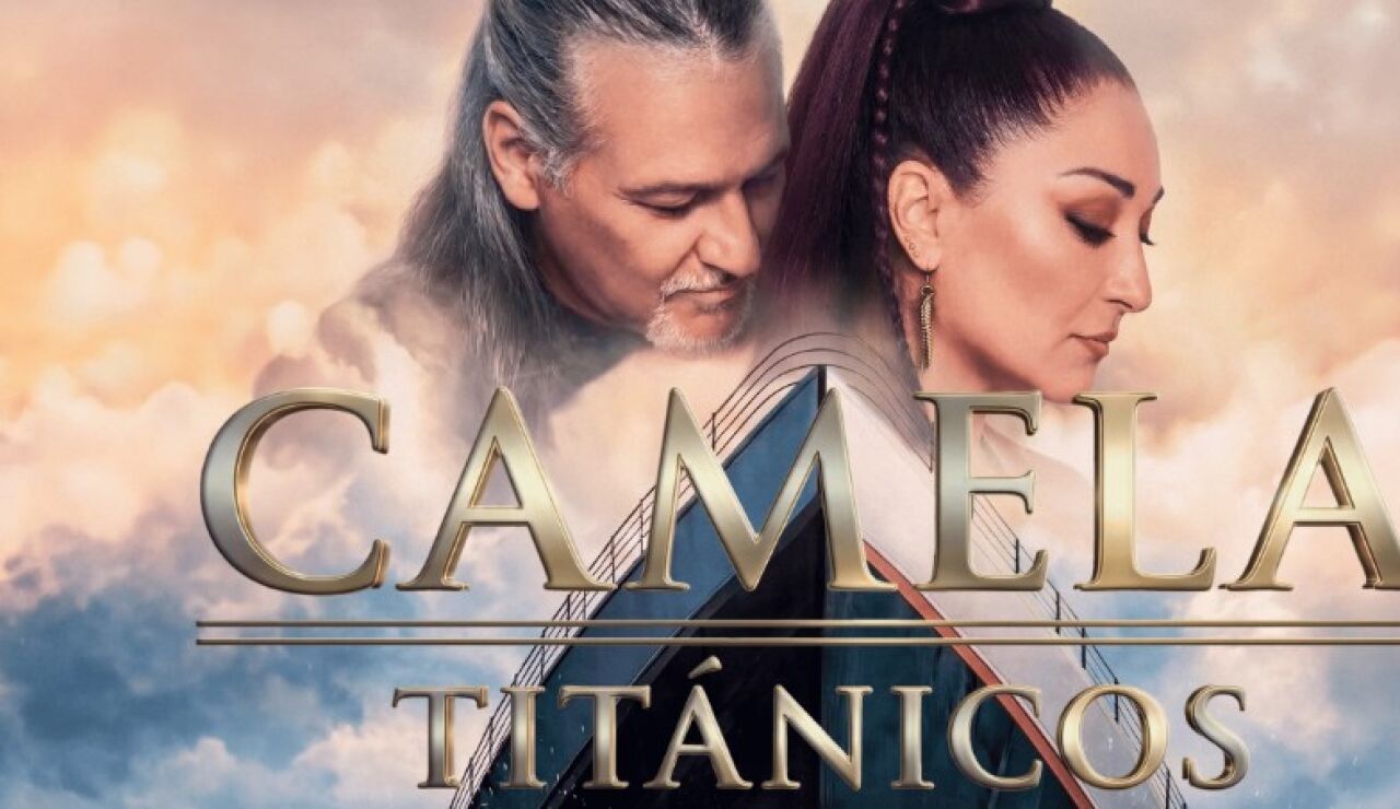 Portada de Tit&aacute;nicos, nuevo disco de Camela