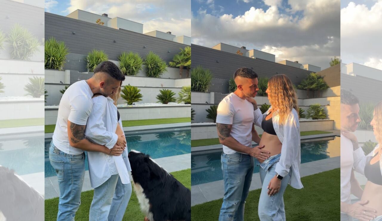 DjMariio y Noelia San Mart&iacute;n anunciando su embarazo