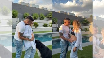 DjMariio y Noelia San Mart&iacute;n anunciando su embarazo