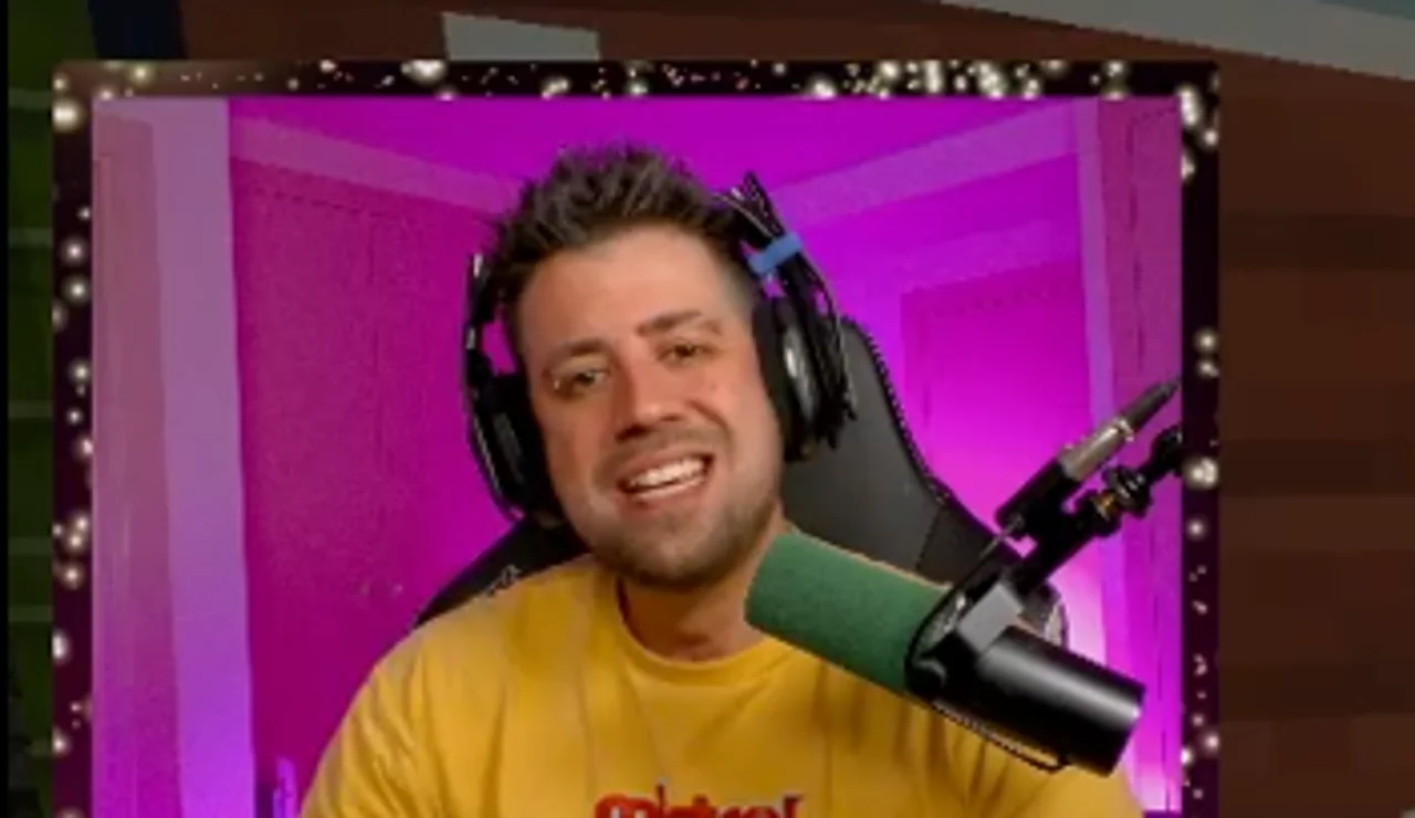 Auronplay en su directo de Twitch