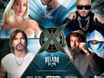 Cartel artistas La Velada del A&ntilde;o VI