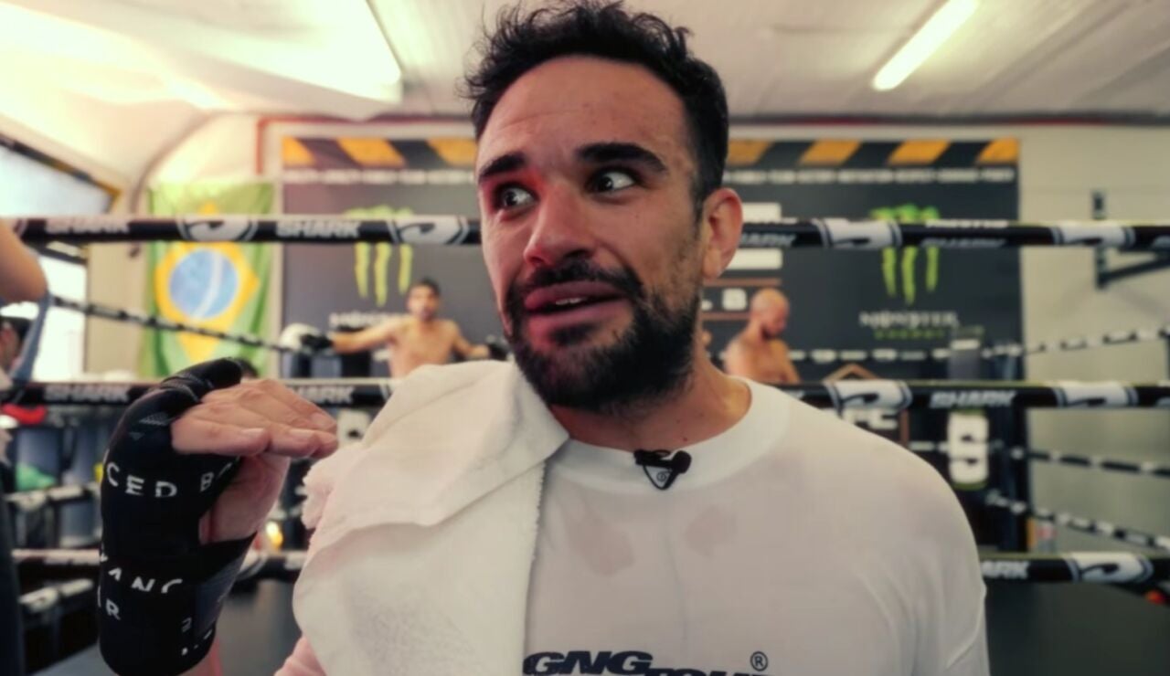 IlloJuan en uno de sus entrenamientos para La Velada