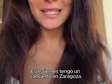 Aitana enfurece a sus fans al sugerir mover su concierto