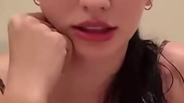 Andrea Garte habla de lo dif&iacute;cil que le resulta ser pareja de Viruzz