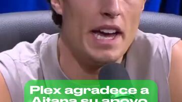 Plex dedica este rom&aacute;ntico gesto a Aitana antes de su combate en la Velada del A&ntilde;o 6