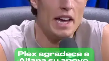Plex dedica este romántico gesto a Aitana antes de su combate en la Velada del Año 6 Plex dedica este romántico gesto a Aitana antes de su combate en la Velada del Año 6