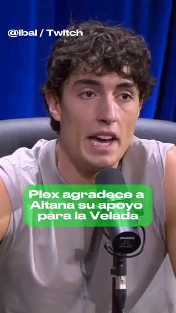 Plex dedica este rom&aacute;ntico gesto a Aitana antes de su combate en la Velada del A&ntilde;o 6