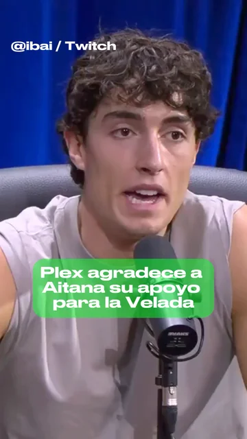 Plex dedica este romántico gesto a Aitana antes de su combate en la Velada del Año 6 Plex dedica este romántico gesto a Aitana antes de su combate en la Velada del Año 6