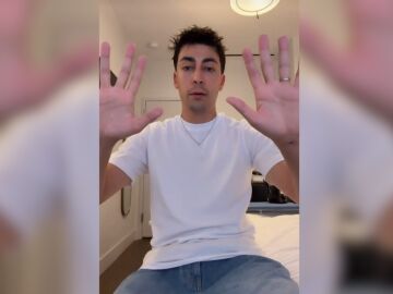 Nil Ojeda en su TikTok
