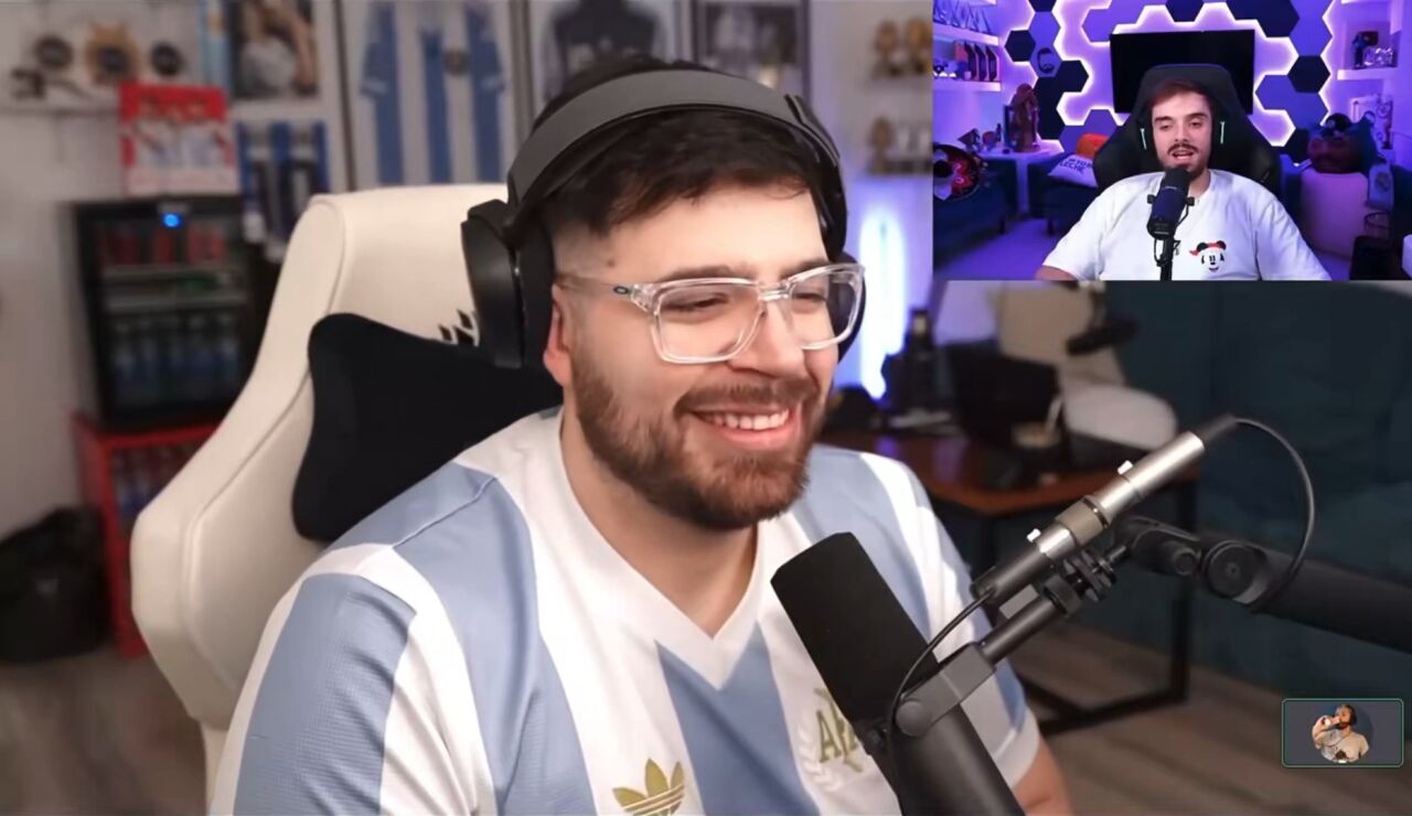 La Cobra, Ibai y Sergio Ag&uuml;ero en directo