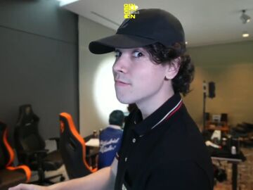 Spreen en su canal de Kick