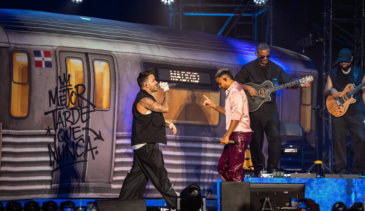 Romeo Santos y Prince Royce en Madrid
