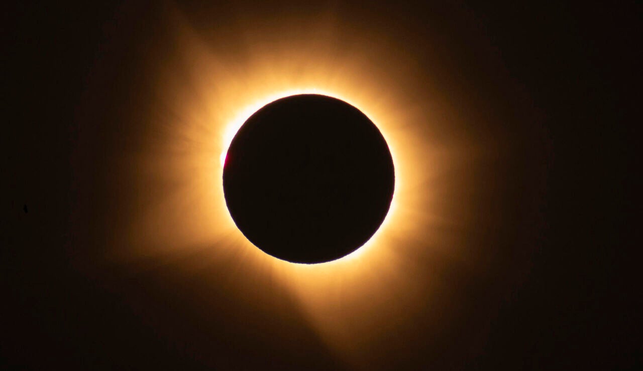 Imagen del eclipse