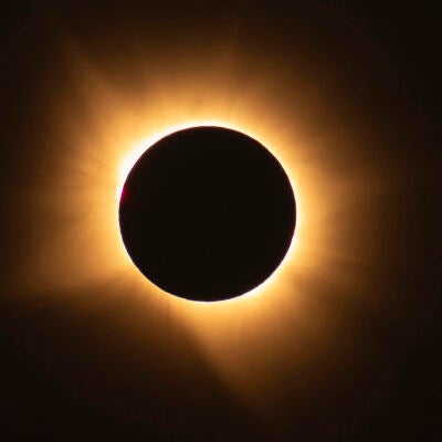 Imagen del eclipse